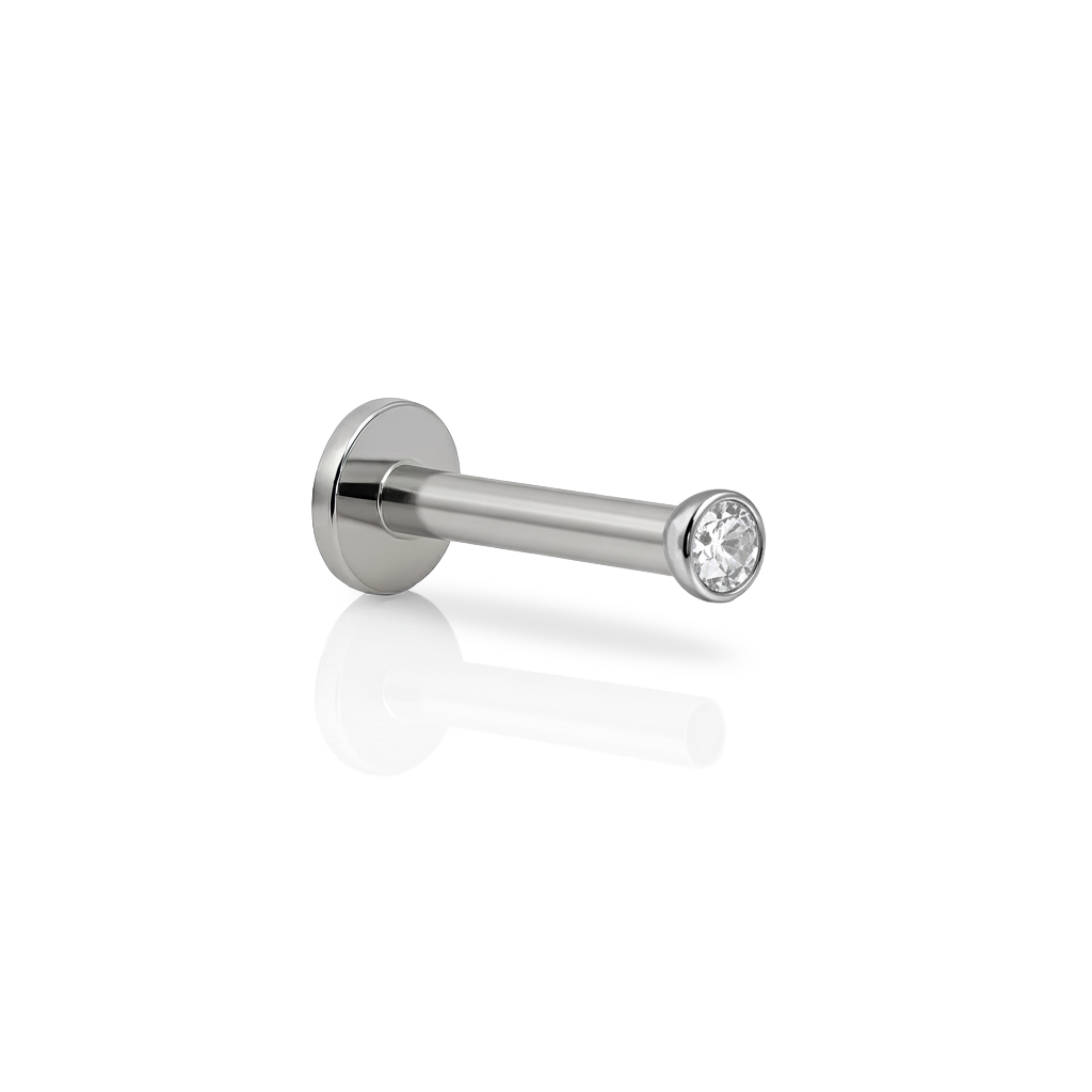 Surgical Steel Mini Jewelled Flatback