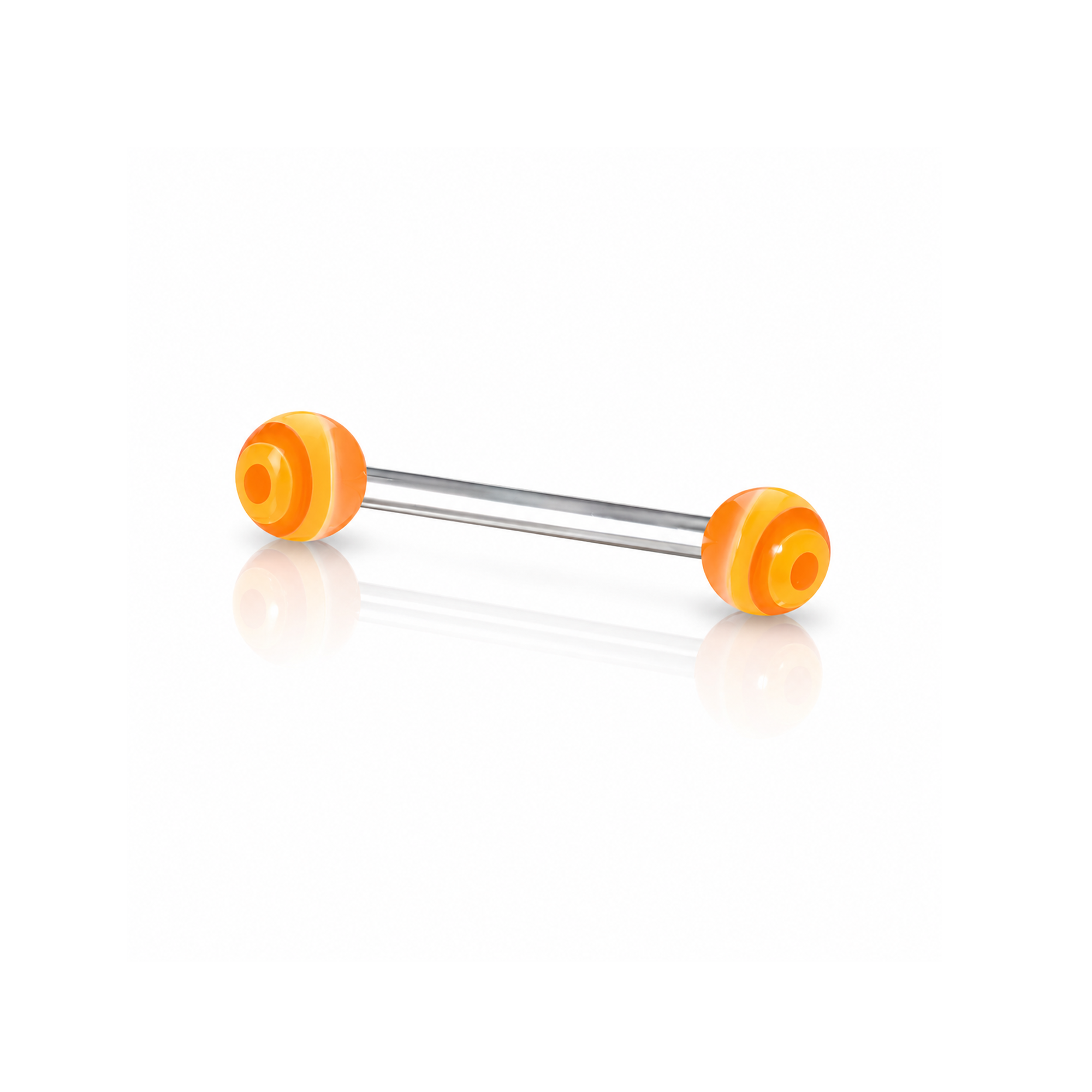 Multi Swirl Straight Barbell