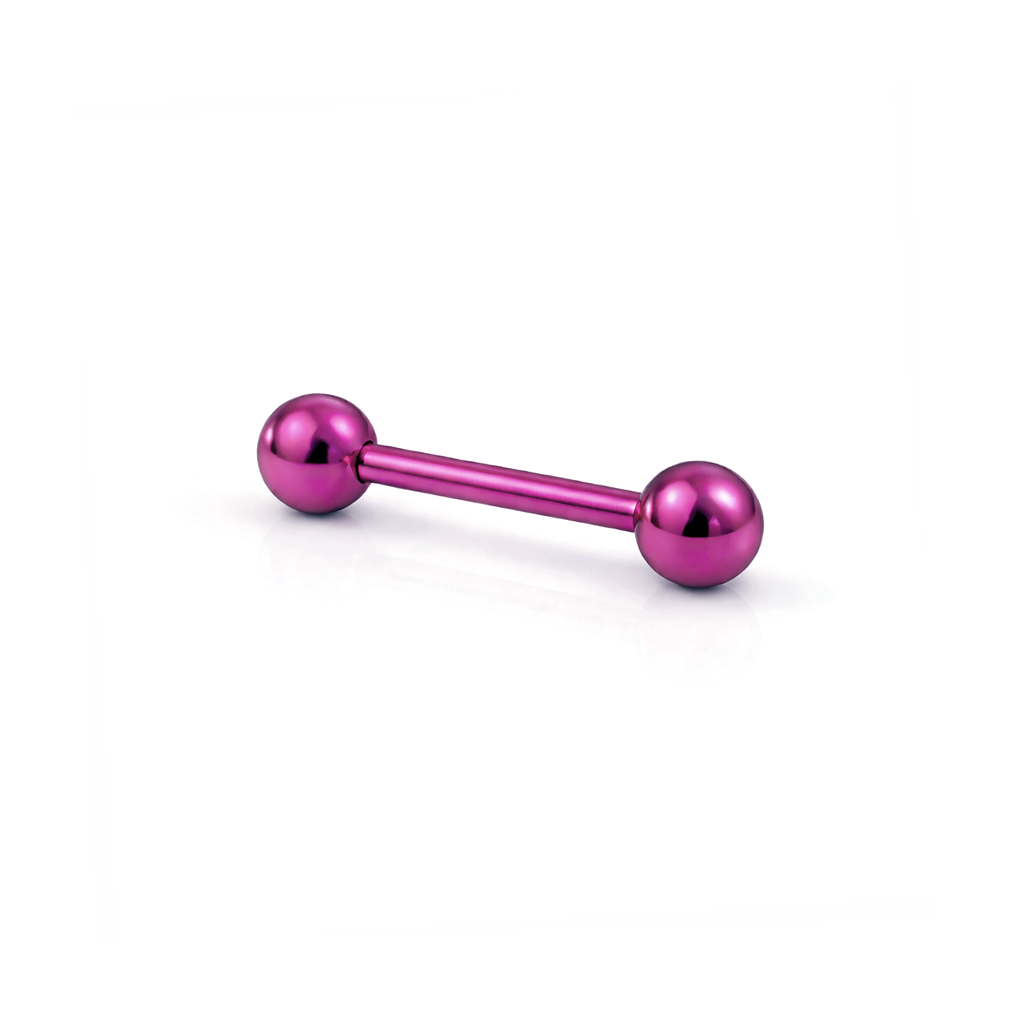 Niobium Straight Barbell