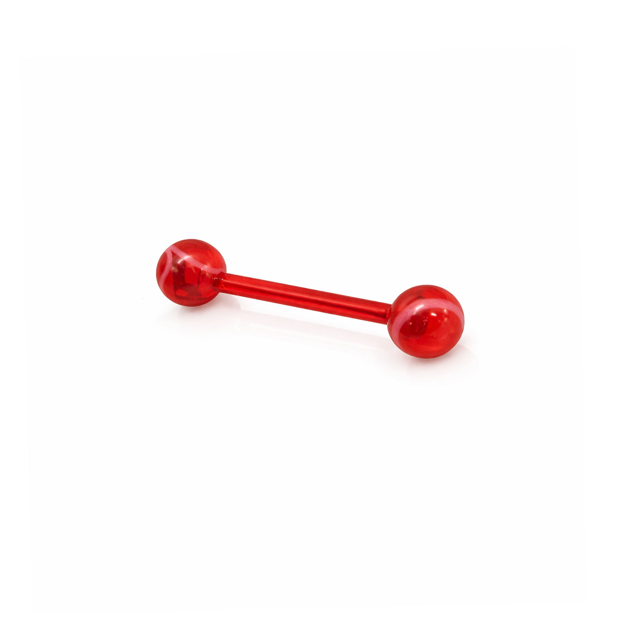Marble Ball Tongue Barbell