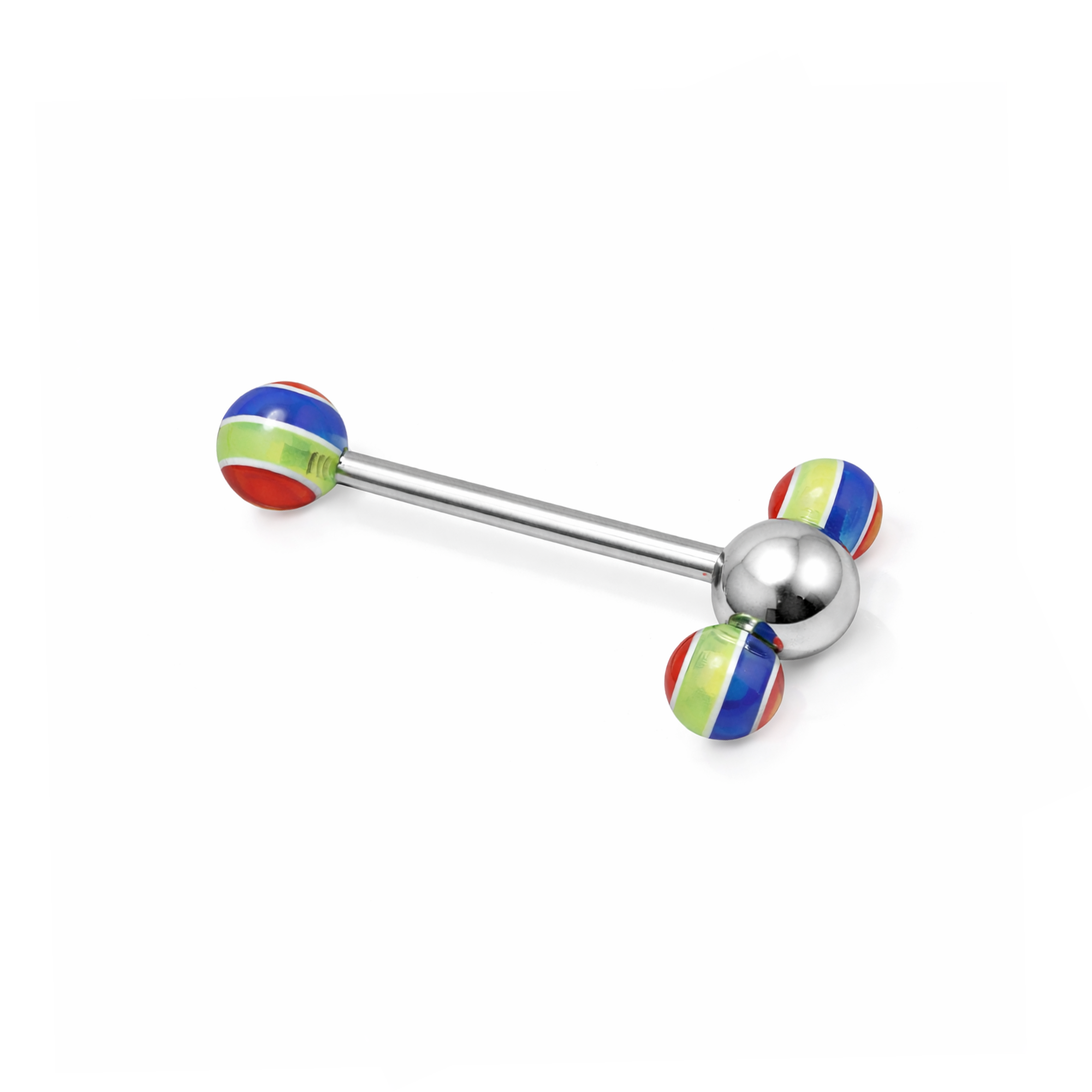 Stripe Straight Barbell
