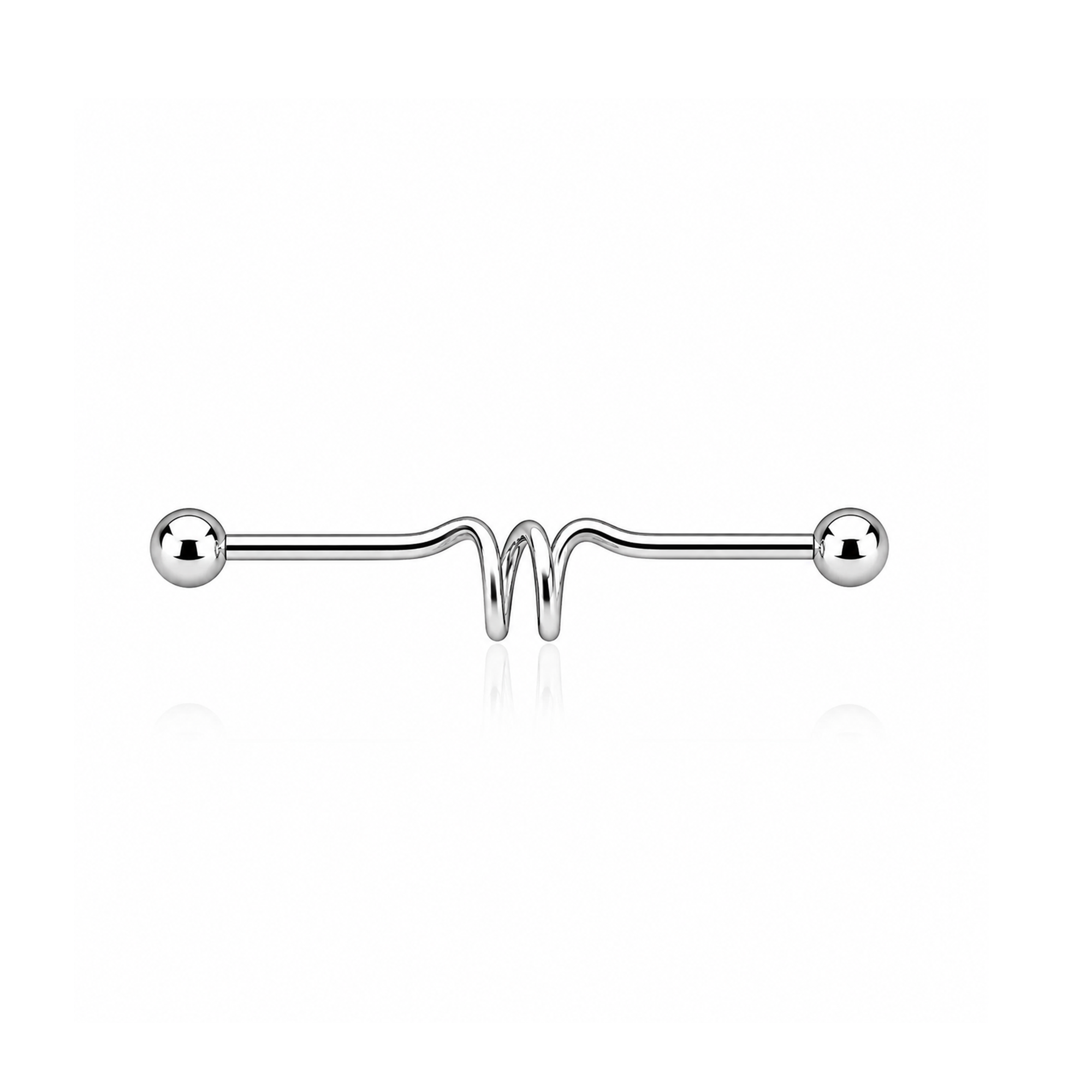 Swirl Industrial Barbell