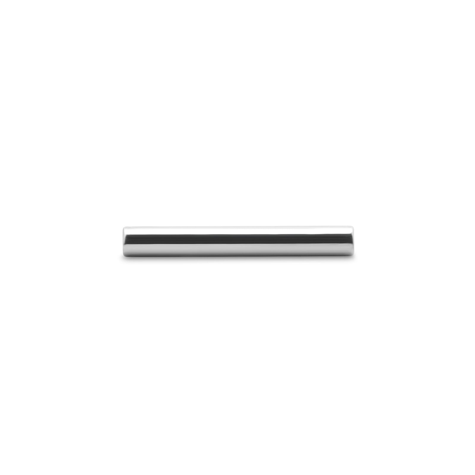 Titanium Threadless Straight Barbell
