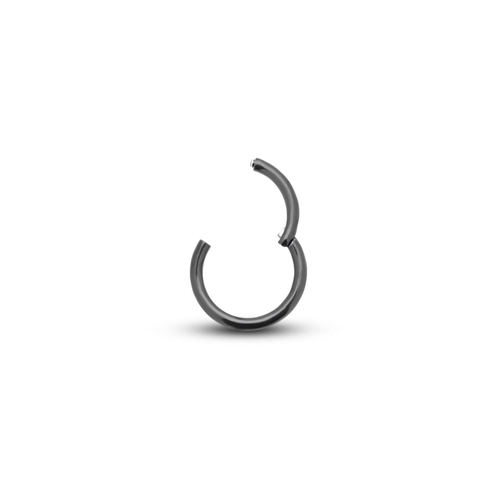 Black Titanium Hinged Segment Ring