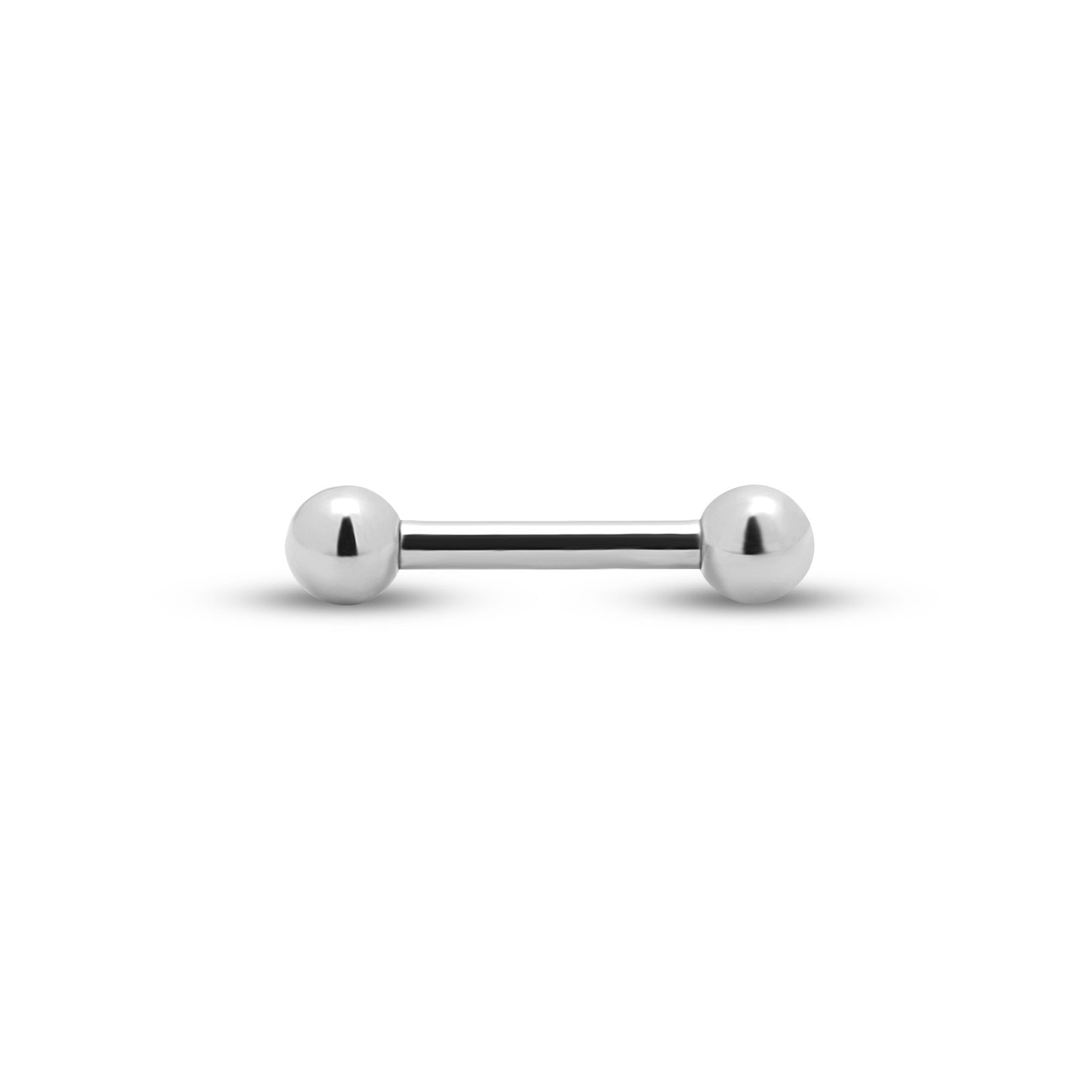 Titanium Internal Thread Straight Barbell