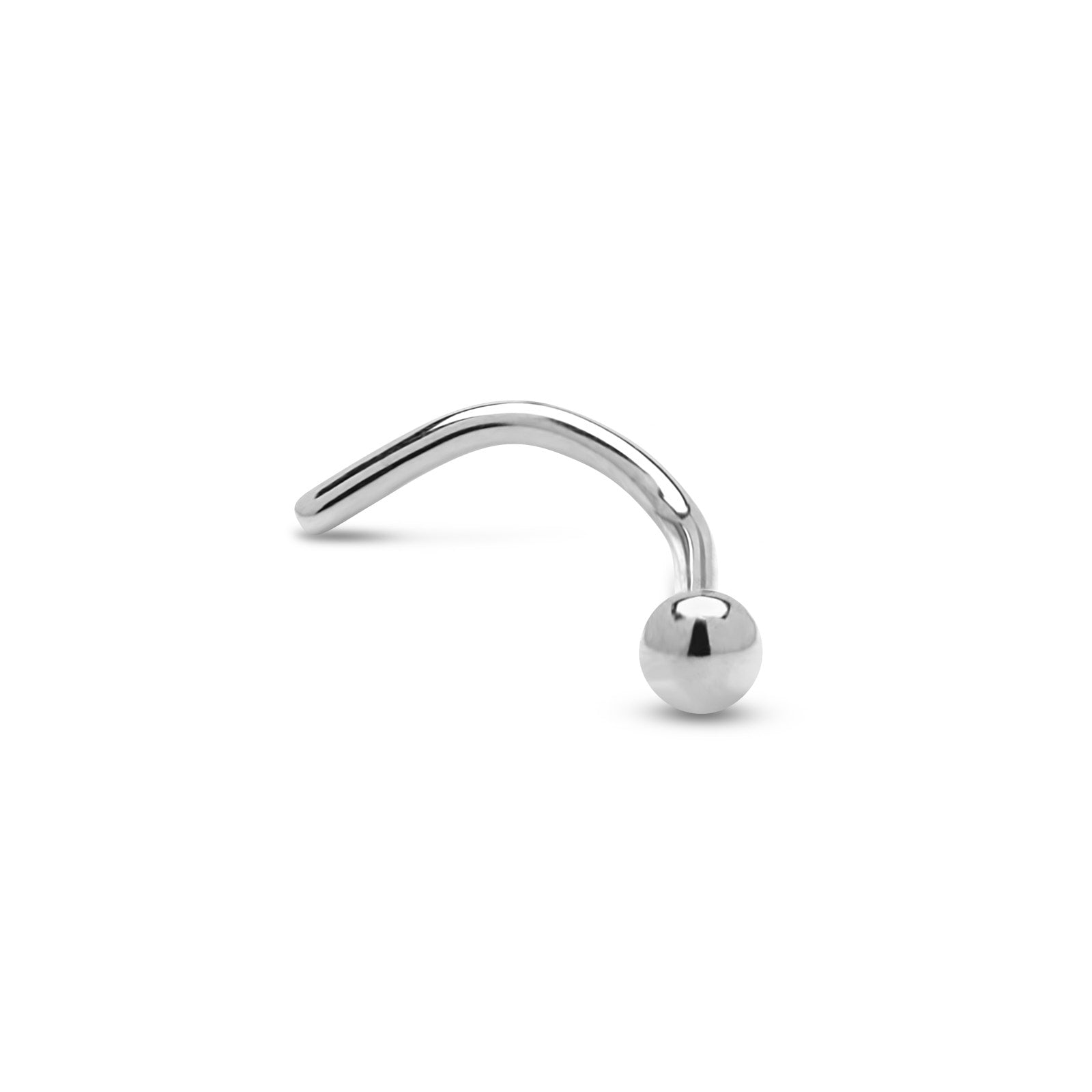 Titanium Ball Nose Stud