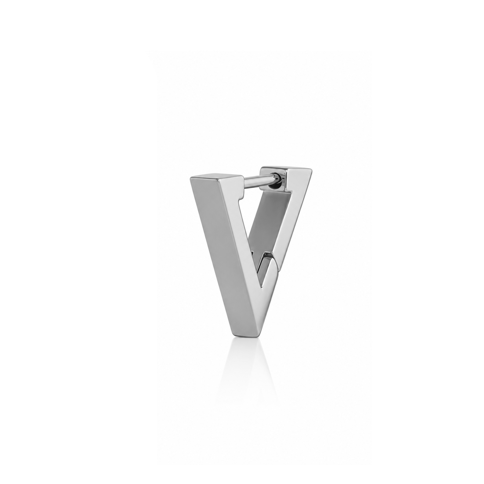 Stainless Ear Clicker Triangle