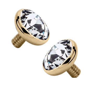 Zircon Gold Jewelled Dermal Top